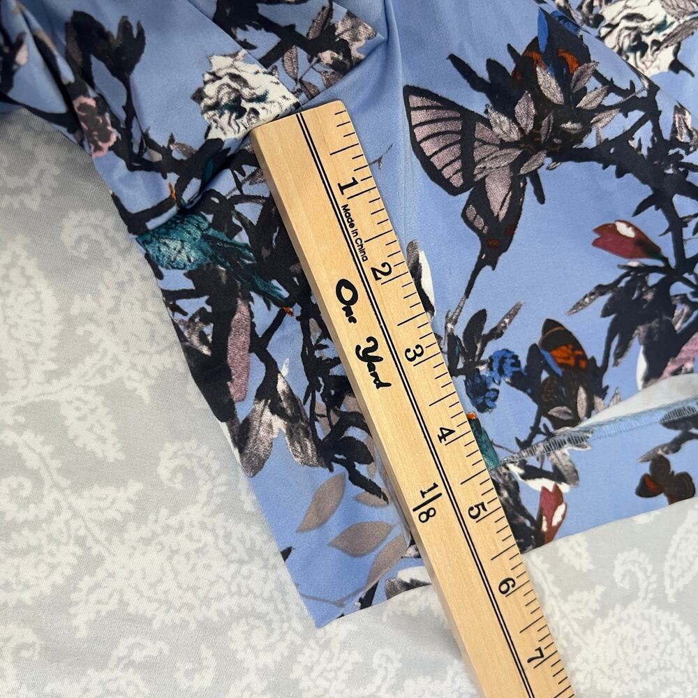 J.Crew Factory Bontanical Floral Bird Chino Shorts Size 6 - Picture 5 of 5